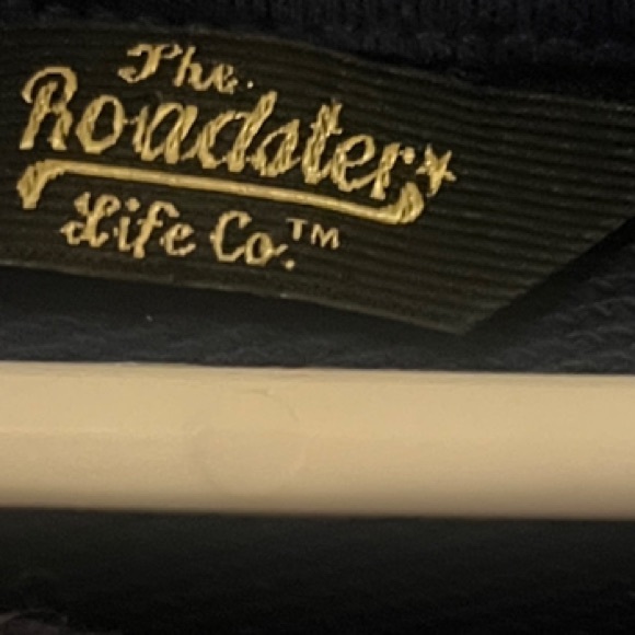 Stylish Navy Striped sweat shirt by The Roadster Life CO Women’s Size L - Picture 2 of 5